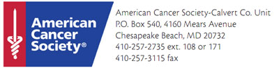 American Cancer Society - Calvert County Unit